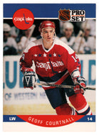 Geoff Courtnall - Washington Capitals (NHL Hockey Card) 1990-91 Pro Set # 309 Mint