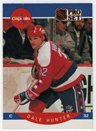 Dale Hunter - Washington Capitals (NHL Hockey Card) 1990-91 Pro Set # 312 Mint