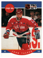 John Tucker - Washington Capitals (NHL Hockey Card) 1990-91 Pro Set # 322 Mint