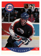 Pat Elynuik - Winnipeg Jets (NHL Hockey Card) 1990-91 Pro Set # 327 Mint