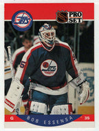 Bob Essensa RC - Winnipeg Jets (NHL Hockey Card) 1990-91 Pro Set # 328 Mint