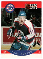 Paul Fenton - Winnipeg Jets (NHL Hockey Card) 1990-91 Pro Set # 329 Mint