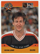 Kevin Lowe - Edmonton Oilers - All Star Game (NHL Hockey Card) 1990-91 Pro Set # 339 Mint