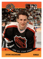 Steve Duchesne - Los Angeles Kings - All Star Game (NHL Hockey Card) 1990-91 Pro Set # 350 Mint