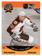 Ron Francis - Hartford Whalers - All Star Game (NHL Hockey Card) 1990-91 Pro Set # 367 Mint