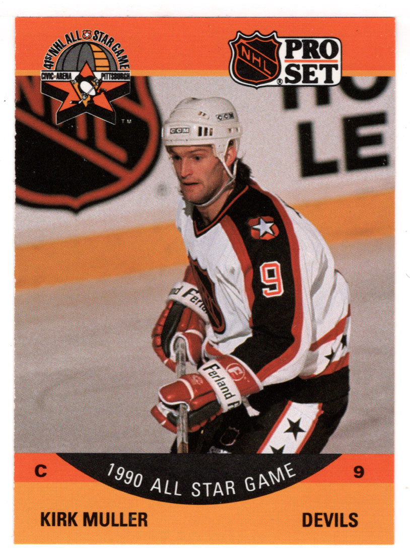 1991-92 Score Hockey Card Kirk Muller New Jersey Devils #331