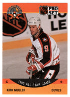 Kirk Muller - New Jersey Devils - All Star Game (NHL Hockey Card) 1990-91 Pro Set # 371 Mint
