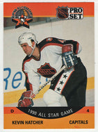 Kevin Hatcher - Washington Capitals - All Star Game (NHL Hockey Card) 1990-91 Pro Set # 376 Mint