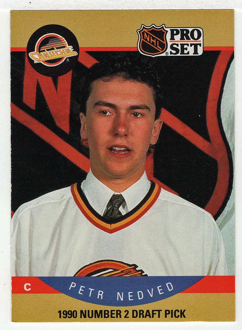 Petr Nedved RC - Vancouver Canucks (NHL Hockey Card) 1990-91 Pro Set # 402 Mint
