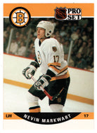Nevin Markwart - Boston Bruins (NHL Hockey Card) 1990-91 Pro Set # 408 Mint