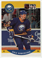 Dale Hawerchuk - Buffalo Sabres (NHL Hockey Card) 1990-91 Pro Set # 415 Mint