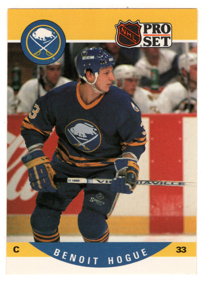 Benoit Hogue - Buffalo Sabres (NHL Hockey Card) 1990-91 Pro Set # 416 Mint