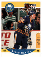 Mikko Makela - Buffalo Sabres (NHL Hockey Card) 1990-91 Pro Set # 418 Mint