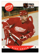 Rick Green - Detroit Red Wings (NHL Hockey Card) 1990-91 Pro Set # 436 Mint