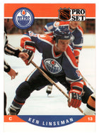 Ken Linseman - Edmonton Oilers (NHL Hockey Card) 1990-91 Pro Set # 444 Mint