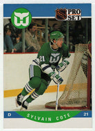 Sylvain Cote - Hartford Whalers (NHL Hockey Card) 1990-91 Pro Set # 448 Mint