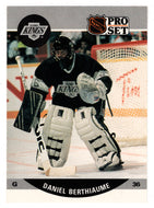 Daniel Berthiaume - Los Angeles Kings (NHL Hockey Card) 1990-91 Pro Set # 454 Mint