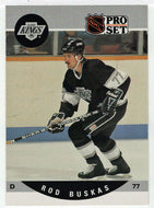 Rod Buskas RC - Los Angeles Kings (NHL Hockey Card) 1990-91 Pro Set # 456 Mint