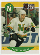 Perry Berezan RC - Minnesota North Stars (NHL Hockey Card) 1990-91 Pro Set # 459 Mint