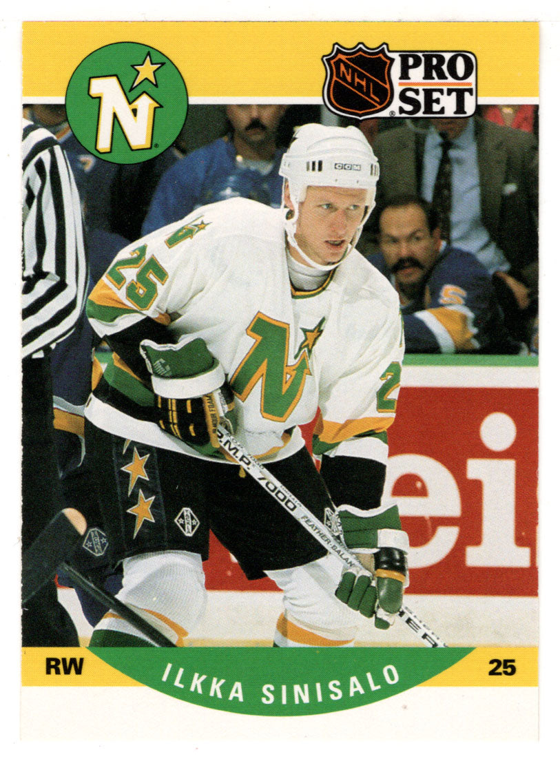 Ilkka Sinisalo - Minnesota North Stars (NHL Hockey Card) 1990-91 Pro Set # 461 Mint