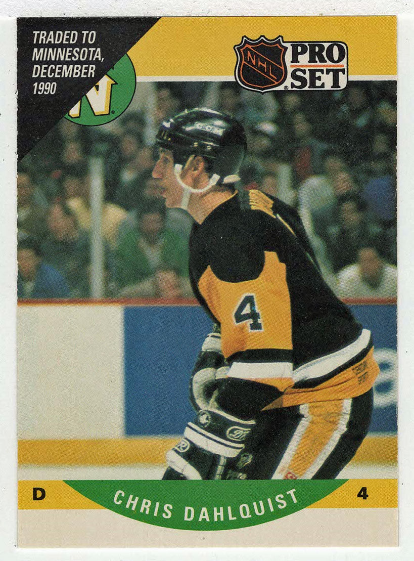 Chris Dahlquist RC - Minnesota North Stars (NHL Hockey Card) 1990-91 Pro Set # 464 Mint