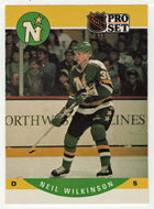 Neil Wilkinson RC - Minnesota North Stars (NHL Hockey Card) 1990-91 Pro Set # 465 Mint
