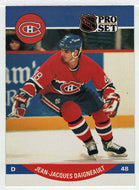 J.J. Daigneault RC - Montreal Canadiens (NHL Hockey Card) 1990-91 Pro Set # 466 Mint