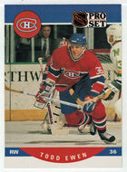 Todd Ewen RC - Montreal Canadiens (NHL Hockey Card) 1990-91 Pro Set # 470 Mint