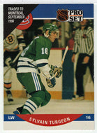 Sylvain Turgeon - Montreal Canadiens (NHL Hockey Card) 1990-91 Pro Set # 474 Mint