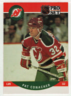 Pat Conacher RC - New Jersey Devils (NHL Hockey Card) 1990-91 Pro Set # 477 Mint