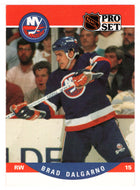 Brad Dalgarno - New York Islanders (NHL Hockey Card) 1990-91 Pro Set # 482 Mint