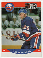 Wayne McBean RC - New York Islanders (NHL Hockey Card) 1990-91 Pro Set # 485 Mint