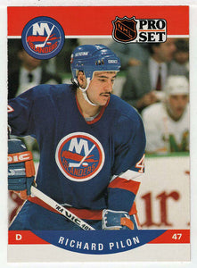 Rich Pilon RC - New York Islanders (NHL Hockey Card) 1990-91 Pro Set # 486 Mint
