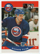 Rich Pilon RC - New York Islanders (NHL Hockey Card) 1990-91 Pro Set # 486 Mint