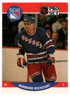 Normand Rochefort - New York Rangers (NHL Hockey Card) 1990-91 Pro Set # 494 Mint