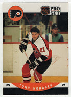 Tony Horacek RC - Philadelphia Flyers (NHL Hockey Card) 1990-91 Pro Set # 499 Mint