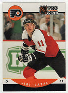 Jiri Latal RC - Philadelphia Flyers (NHL Hockey Card) 1990-91 Pro Set # 501 Mint