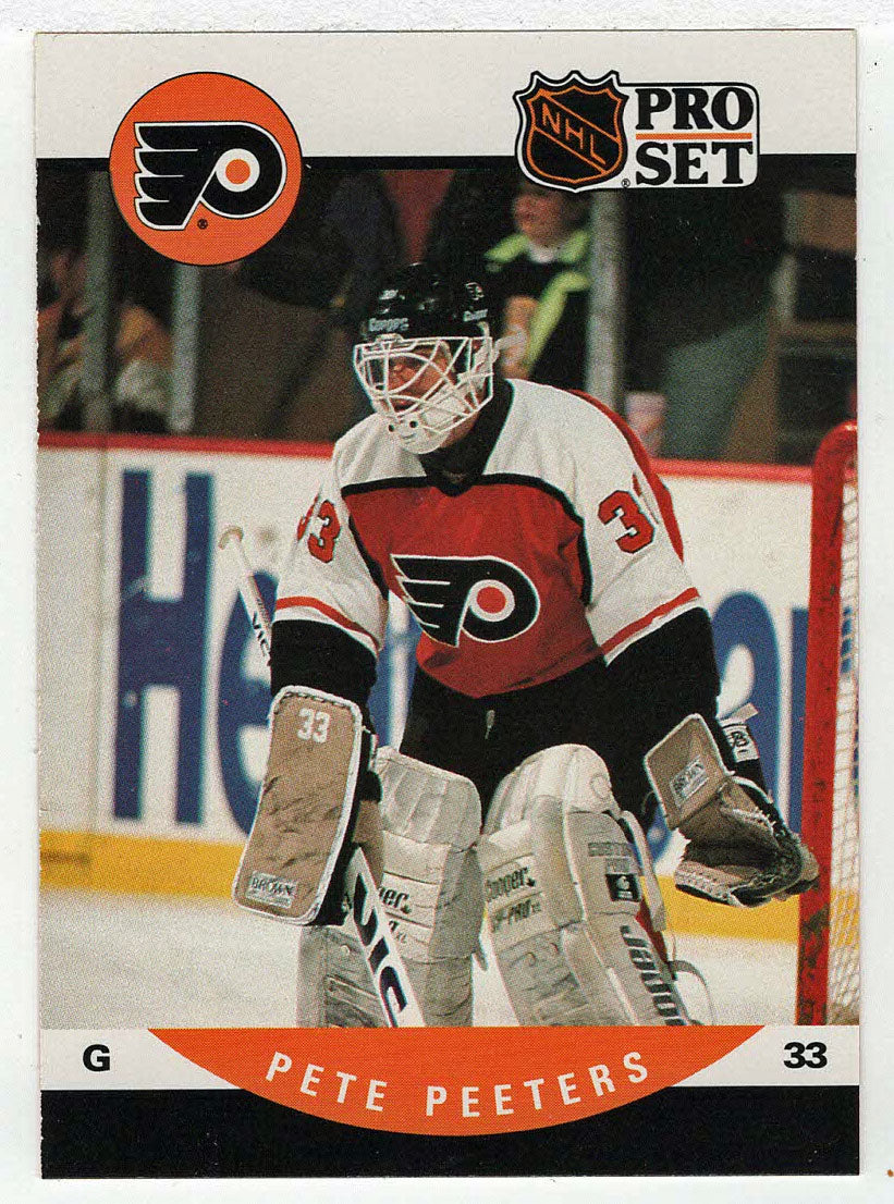 Pete Peeters - Philadelphia Flyers (NHL Hockey Card) 1990-91 Pro Set # 502 Mint