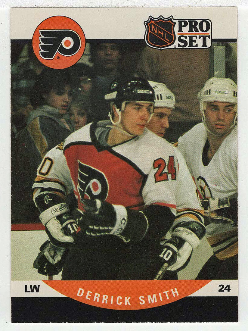 Derrick Smith RC - Philadelphia Flyers (NHL Hockey Card) 1990-91 Pro Set # 503 Mint