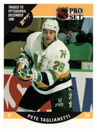 Peter Taglianetti - Pittsburgh Penguins (NHL Hockey Card) 1990-91 Pro Set # 505 Mint