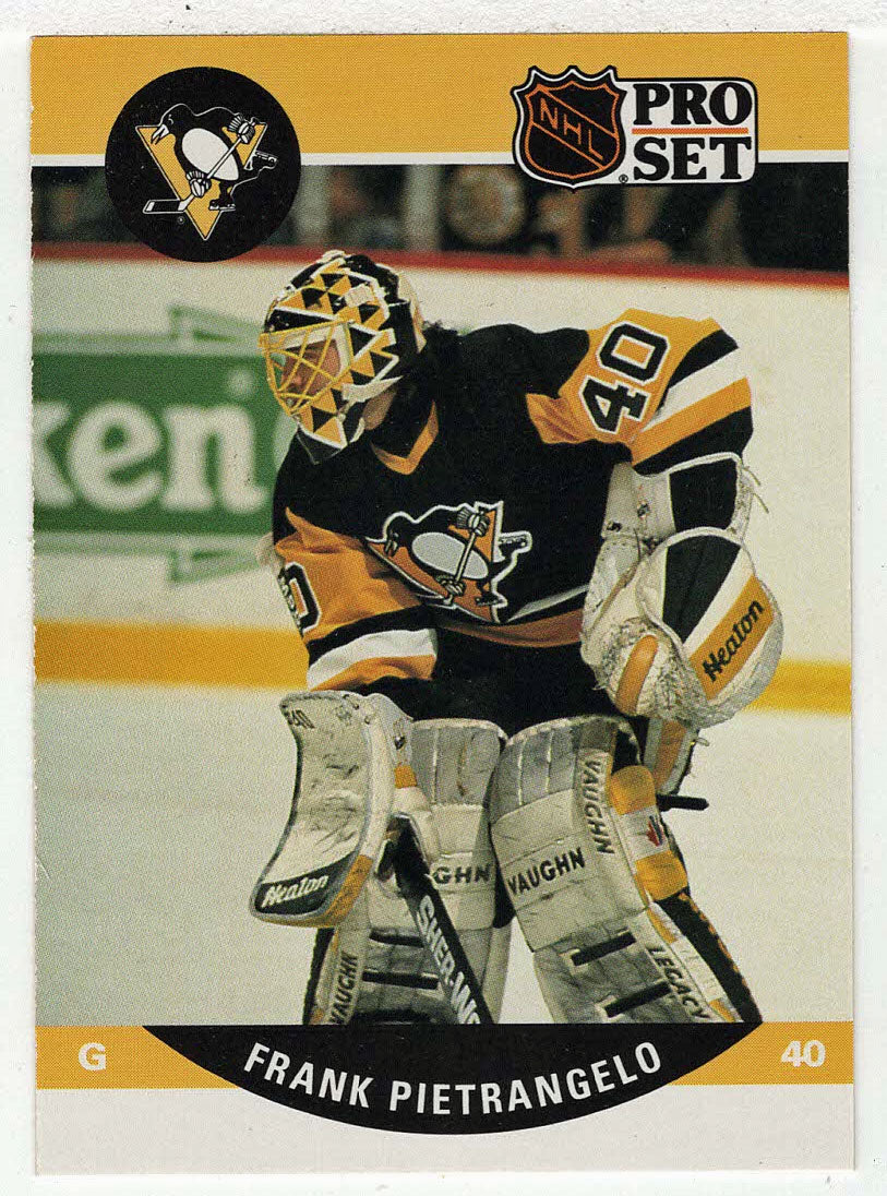 Frank Pietrangelo RC - Pittsburgh Penguins (NHL Hockey Card) 1990-91 Pro Set # 509 Mint