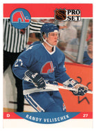 Randy Velischek - Quebec Nordiques (NHL Hockey Card) 1990-91 Pro Set # 518 Mint