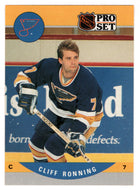 Cliff Ronning - St. Louis Blues (NHL Hockey Card) 1990-91 Pro Set # 526 Mint