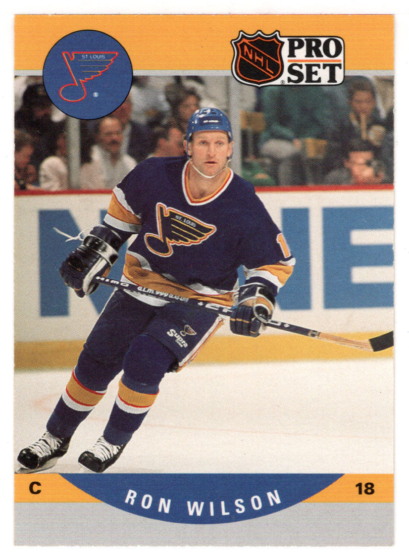 Ron Wilson - St. Louis Blues (NHL Hockey Card) 1990-91 Pro Set # 529 Mint