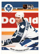 Mike Krushelnyski - Toronto Maple Leafs (NHL Hockey Card) 1990-91 Pro Set # 537 Mint
