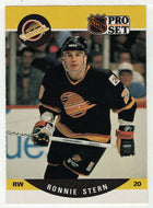 Ronnie Stern RC - Vancouver Canucks (NHL Hockey Card) 1990-91 Pro Set # 549 Mint