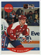 Tim Bergland RC - Washington Capitals (NHL Hockey Card) 1990-91 Pro Set # 550 Mint