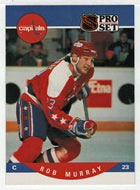 Rob Murray RC - Washington Capitals (NHL Hockey Card) 1990-91 Pro Set # 553 Mint