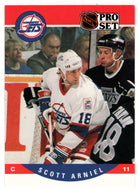 Scott Arniel - Winnipeg Jets (NHL Hockey Card) 1990-91 Pro Set # 557 Mint