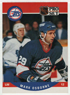 Mark Osborne - Winnipeg Jets (NHL Hockey Card) 1990-91 Pro Set # 564 Mint